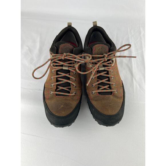 Timberland Gore-Tex Ortholite Trail Walking Sneakers Brown Suede Women’s 7.5 - Picture 3 of 14